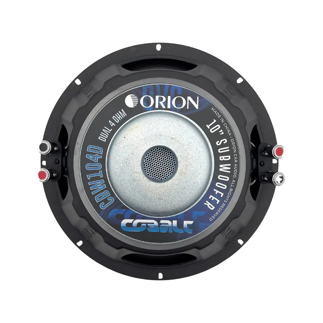 Orion CBW104D 10” Dual Voice Coil 4 Ohm Subwoofer | 1200W Max Cobalt Series Bass - Image 6