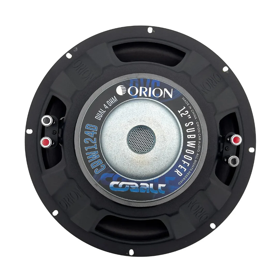Orion CBW124D 12” Dual Voice Coil 4 Ohm Subwoofer | 1600W Max Cobalt Series Bass - Image 4