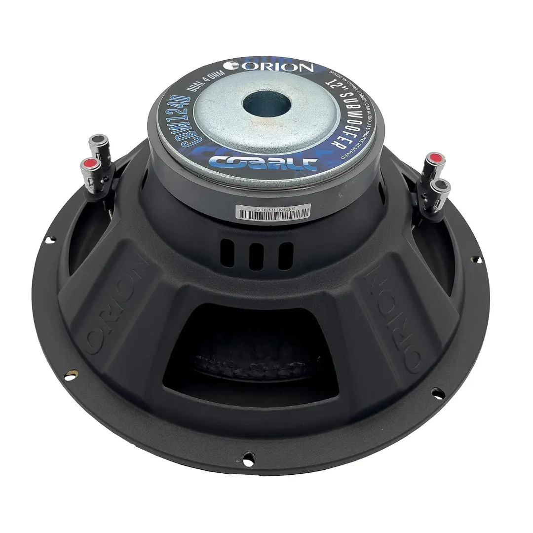 Orion CBW124D 12” Dual Voice Coil 4 Ohm Subwoofer | 1600W Max Cobalt Series Bass - Image 6