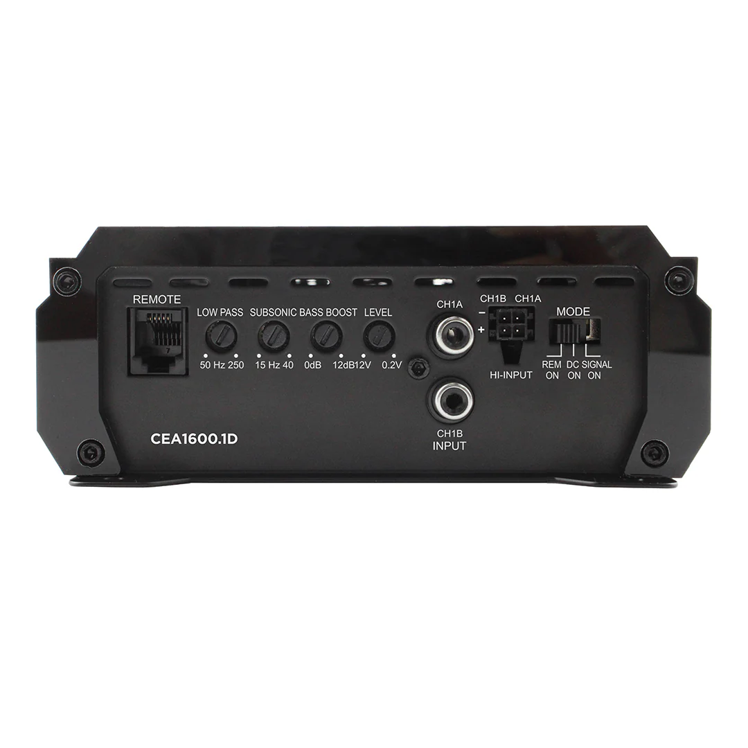 CEA1600.1D - 6400W Max Power / 1600 Watts RMS Class D Monoblock Amplifier - Image 4