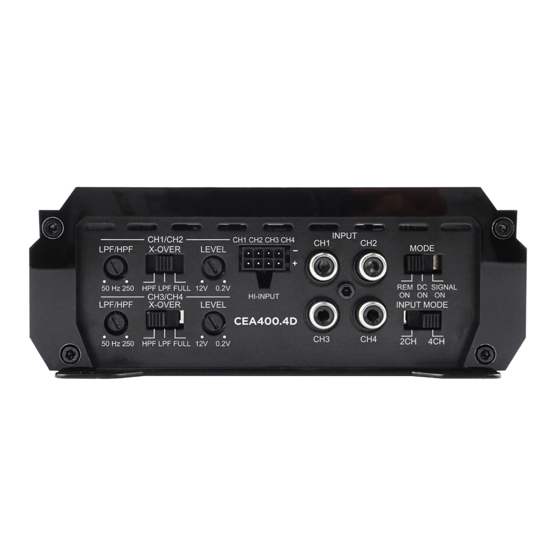 CEA400.4D - 1600W Max Power / 400 Watts RMS 4 Channel Class D Amplifier - Image 4