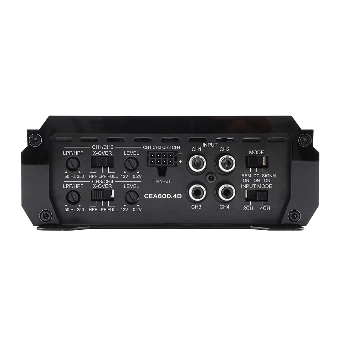 CEA600.4D - 2400W Max Power / 600 Watts RMS 4 Channel Class D Amplifier - Image 4
