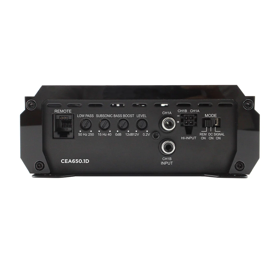 CEA650.1D - 2600W Max Power / 650 Watts RMS Class D Monoblock Amplifier - Image 4