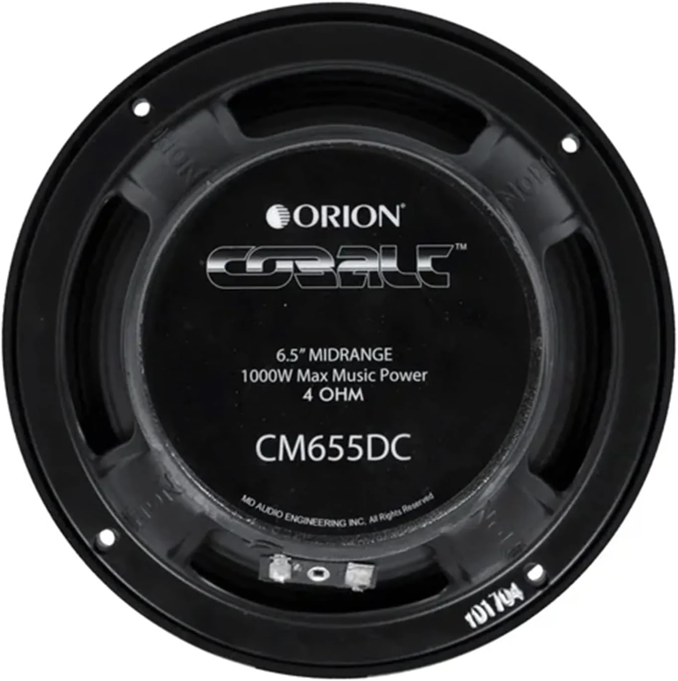 CM655DC - 6.5 Inch 4 Ohm Dust Cap Midrange Speaker 250 Watts RMS - Image 3