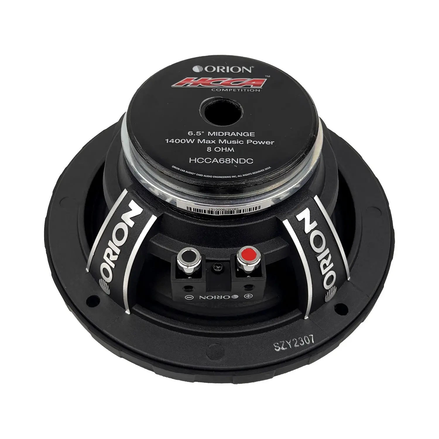 HCCA68NDC | 6.5 inch 8 Ohm Dust Cap Mid Range Speaker 350 Watts RMS | Orion - Image 5