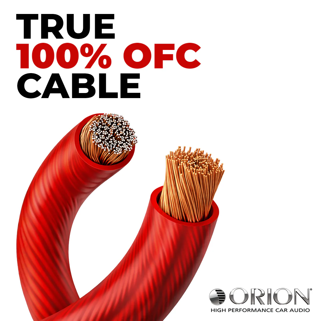ORION 0-GAUGE 100% OXYGEN FREE COPPER (OFC) AMPLIFIER WIRING KIT I COPPERKIT0 - Image 3