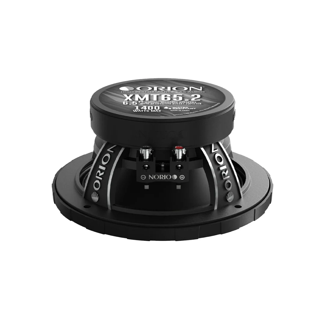 Orion XMT65.4 6.5” Water-Resistant Midrange Coaxial Speakers W/ Grills | 350W RMS 4 Ohm (Pair) - Image 7