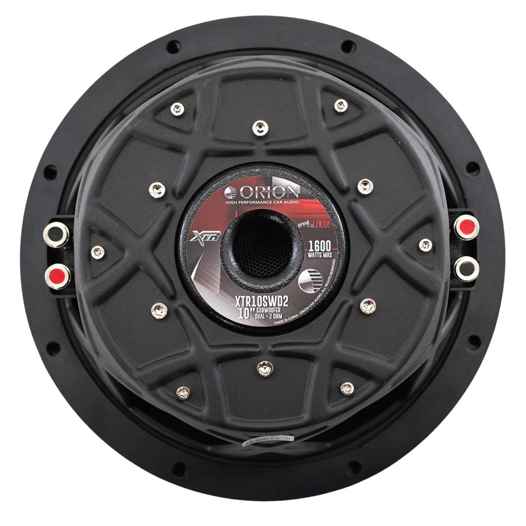 Orion XTR10SWD2 – 10 Inch Dual 2 Ohm Shallow Mount Subwoofer | 400W RMS Bass Power - Image 5