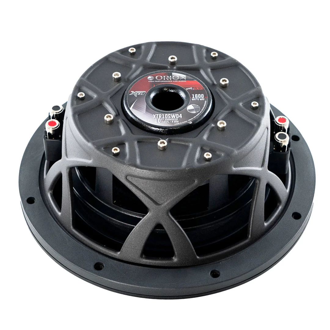 Orion XTR10SWD4 – 10 Inch Dual 4 Ohm Shallow Mount Subwoofer | 400W RMS Bass Power - Image 4