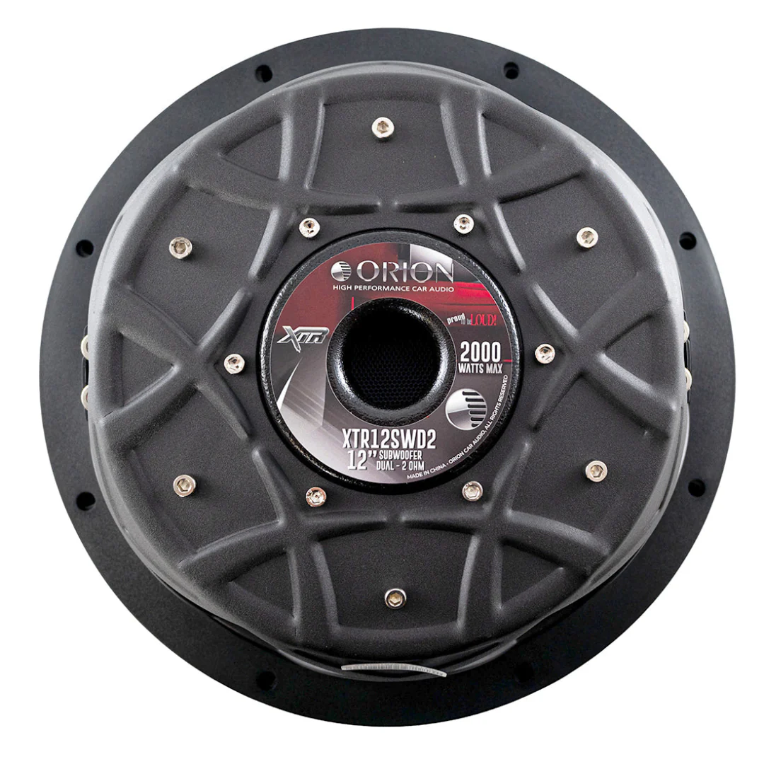 Orion XTR12SWD2 – 12 Inch Dual 2 Ohm Shallow Mount Subwoofer | 500W RMS Bass Power - Image 5
