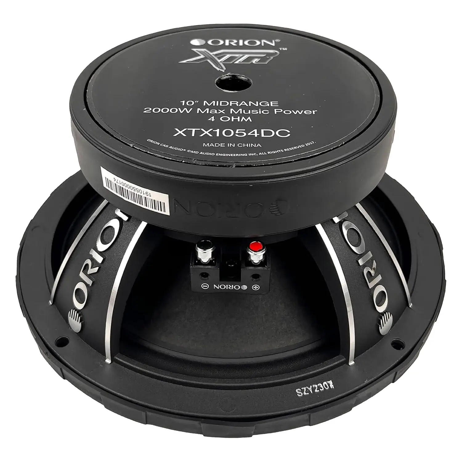 XTX1054DC - 10 inch 4 Ohm Dust Cap Midrange Speaker - Image 5